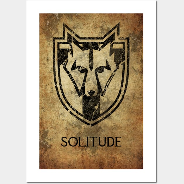 Skyrim: Solitude Wall Art by boothilldesigns